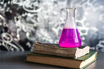 A random collection of images that changes on each page load. Some images are lab equipment, some are students performing a lab, and some are students submitting their lab results online at chem21Labs.com.